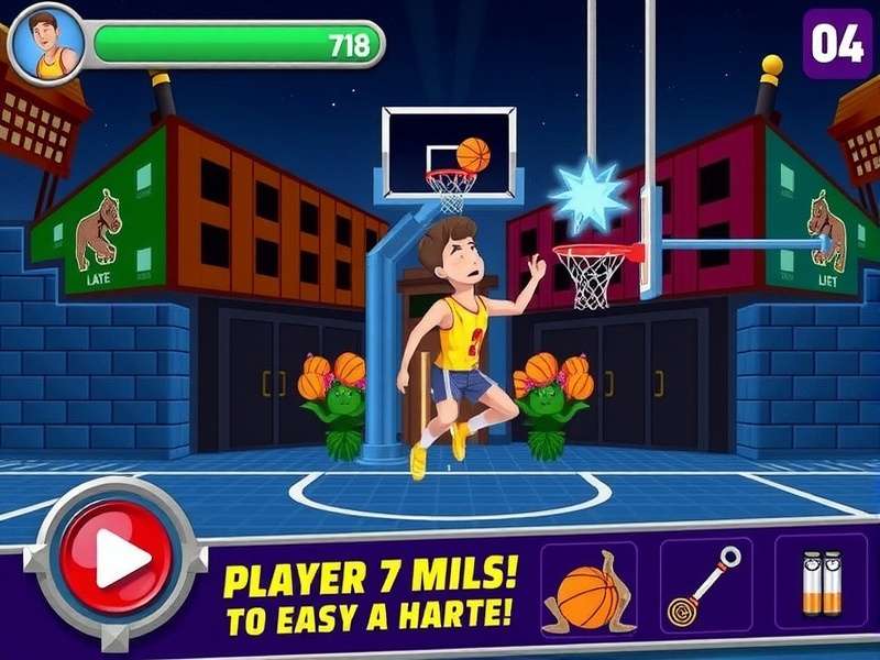 Dunk Dynamos Game Screenshot